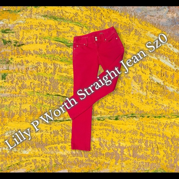 Lilly Pulitzer Denim - LILLY PULITZER WORTH JEANS NWOT